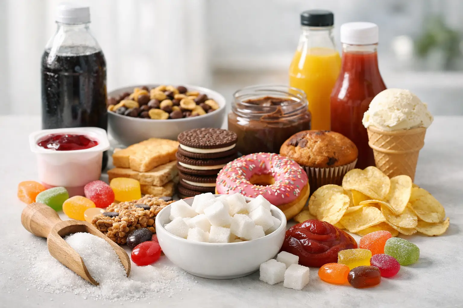 11 alimentos con azucar oculta comunes