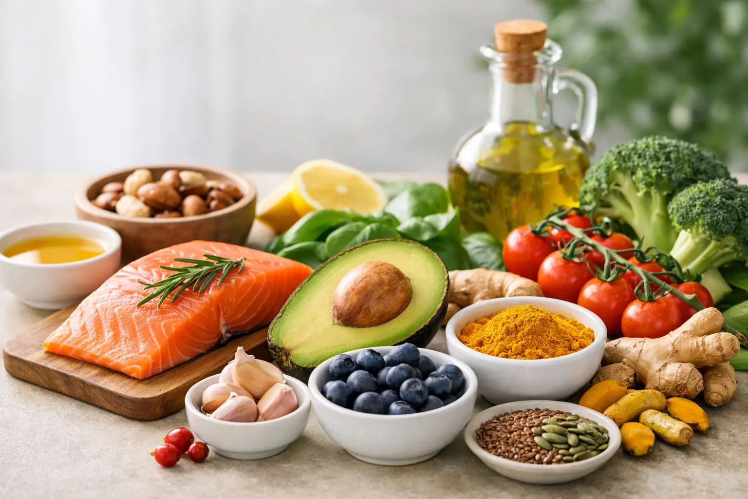 Alimentos antiinflamatorios que sí suman