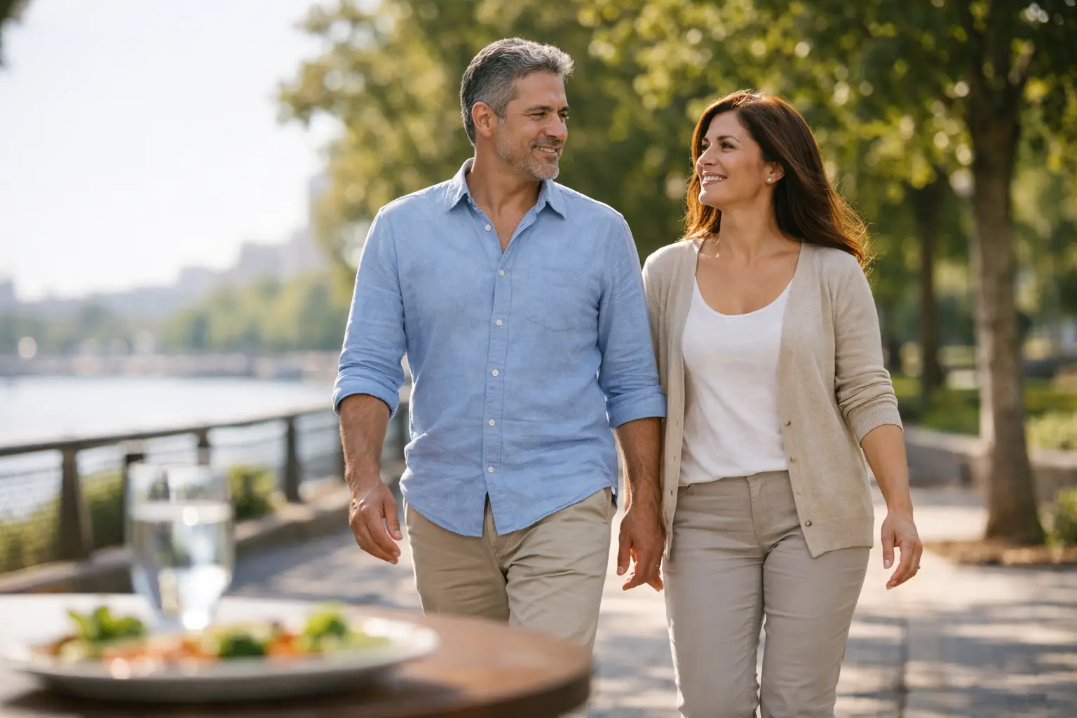 Beneficios de caminar después de comer a diario