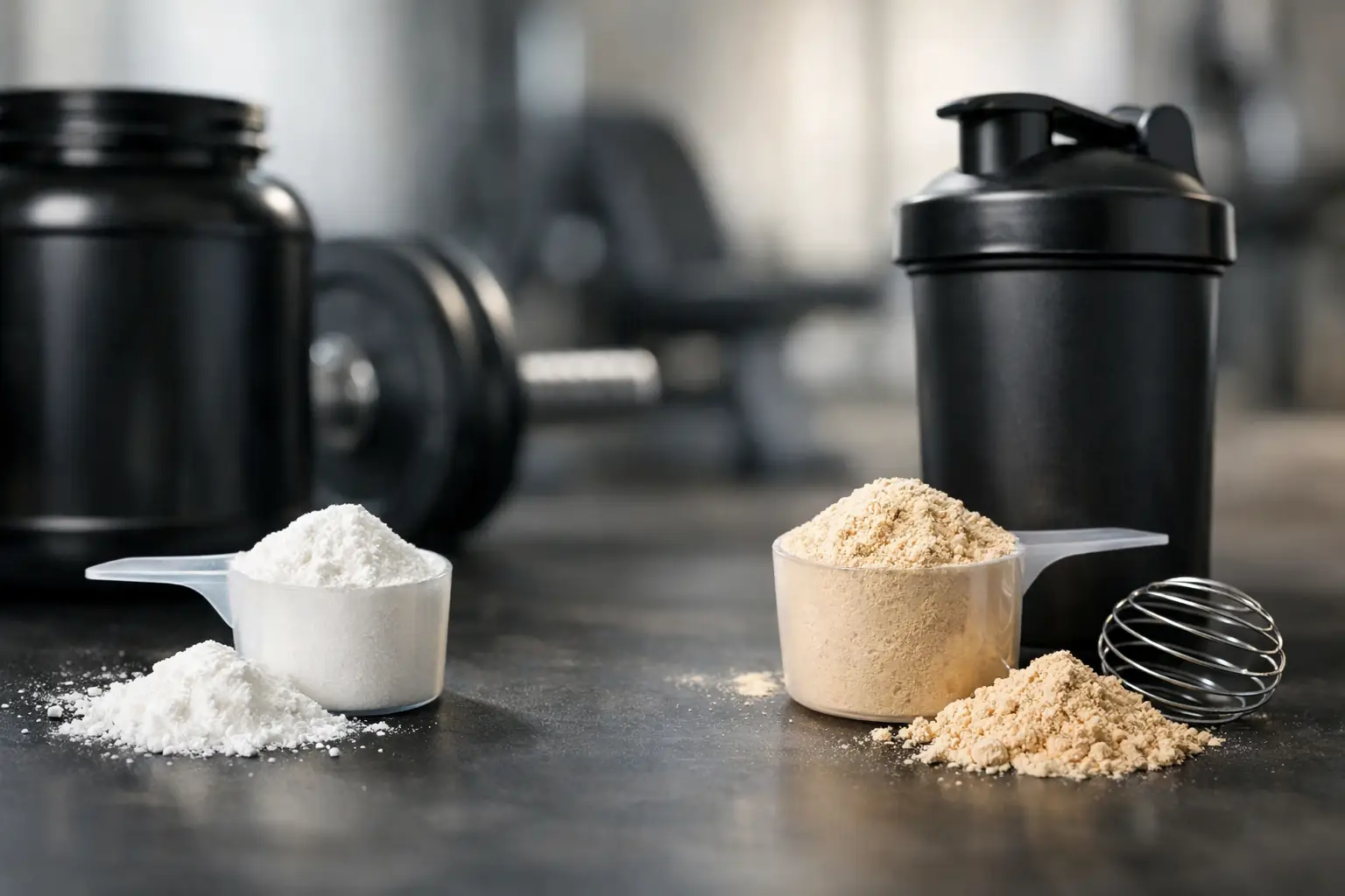 Creatina o proteína: qué tomar según tu objetivo