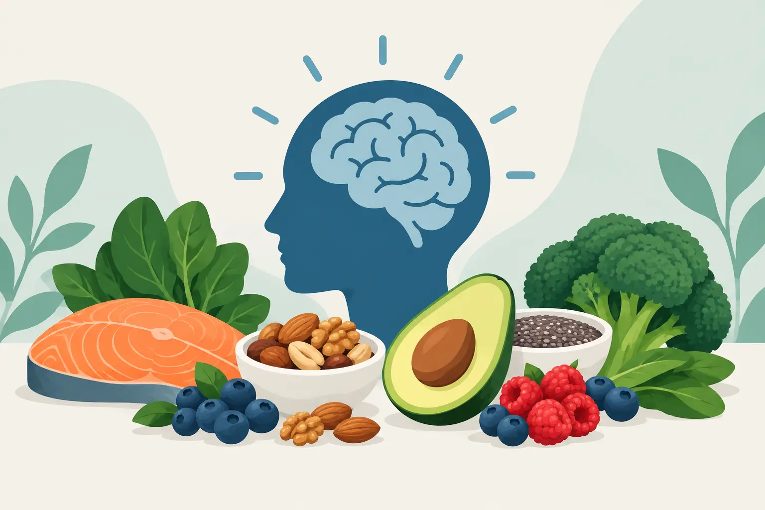 Alimentos para salud cerebral que sí suman