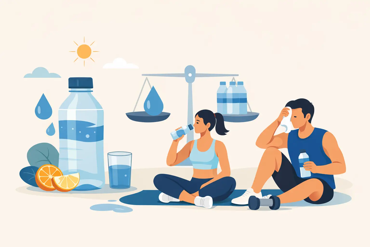 Cómo hidratarse al entrenar sin caer en excesos