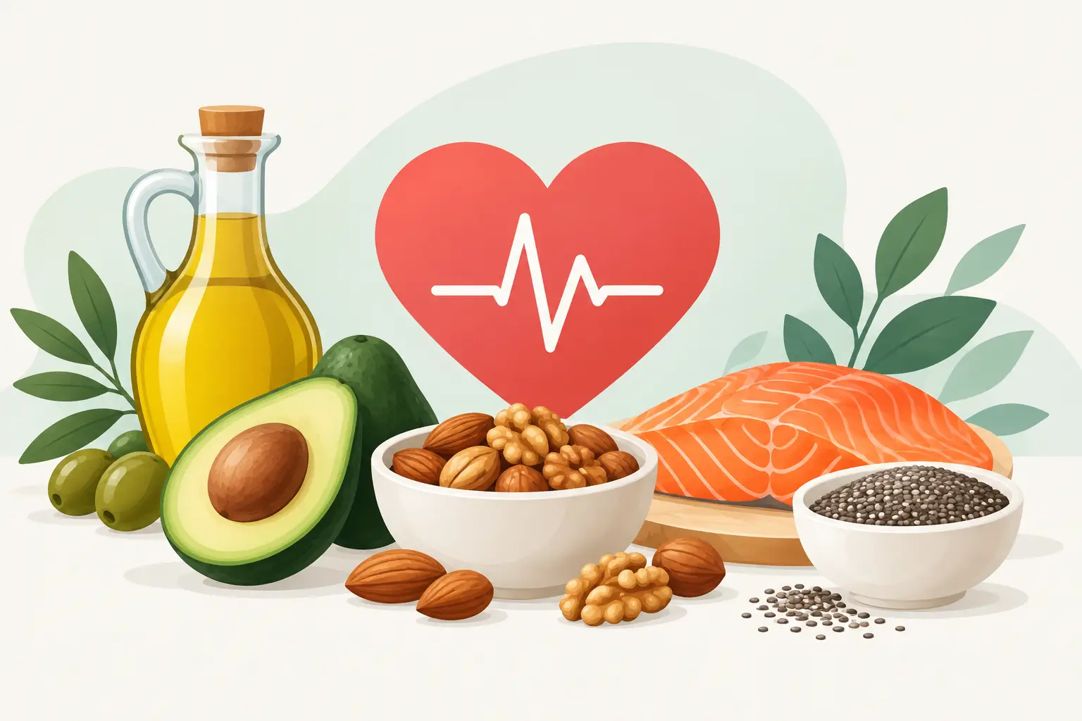 Grasas cardioprotectoras recomendadas para tu dieta