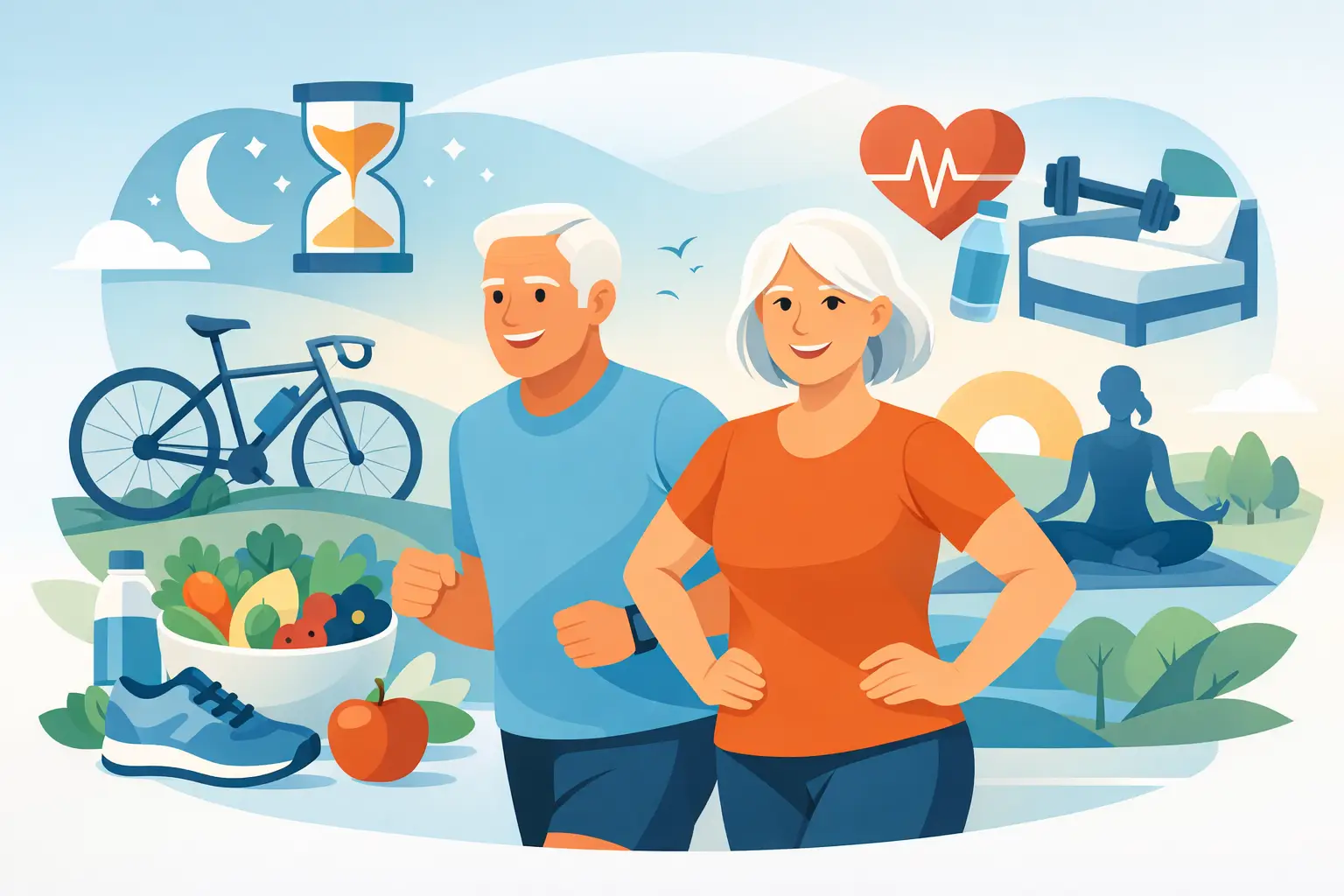Healthy aging y hábitos para llegar mejor a los 60