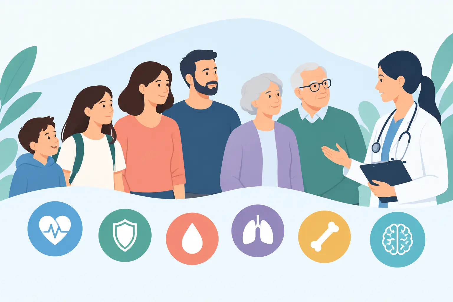 Guía de chequeos preventivos por edad y riesgo